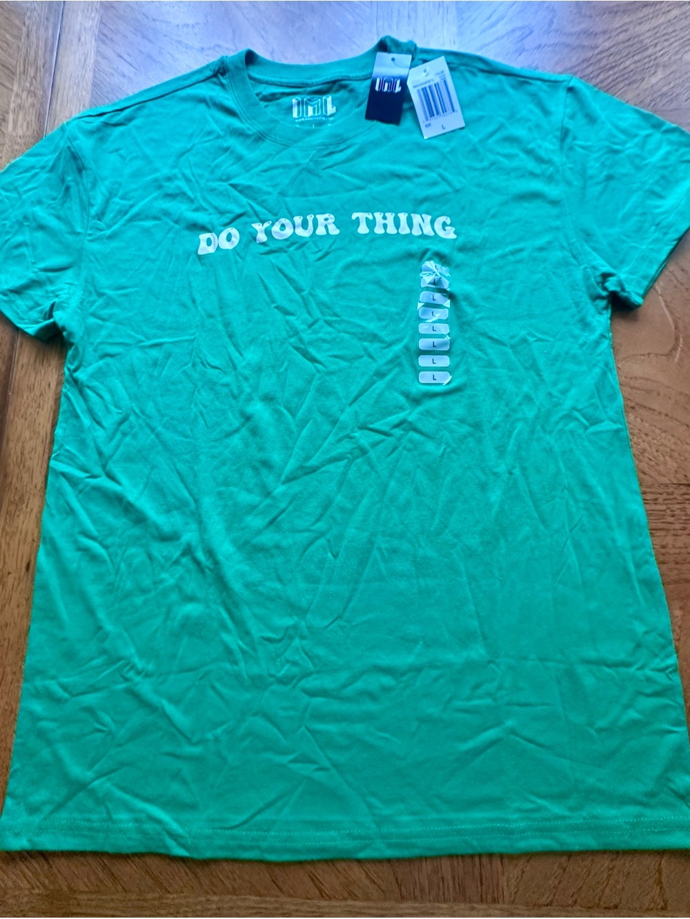 “Do Your Thing" Green Graphic Tee Size Large